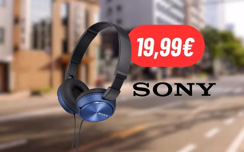Cuffie Sony di alta qualità e di design a 19,99€ su Amazon: OFFERTA PAZZESCA