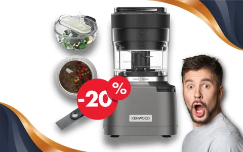 Tritatutto 2 in 1 Kenwood: prezzo OCCASIONE fino a esaurimento scorte!