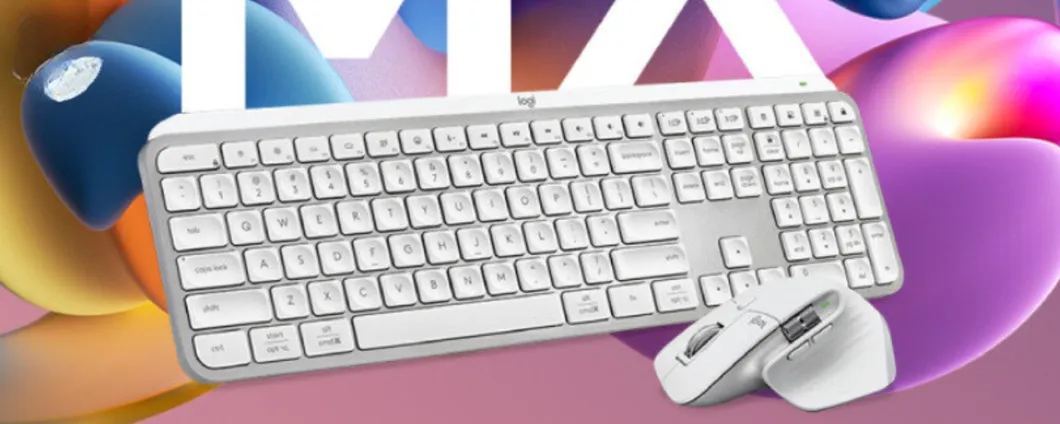 Tastiera Logitech MX Keys S + mouse MX Master 3S a un prezzaccio