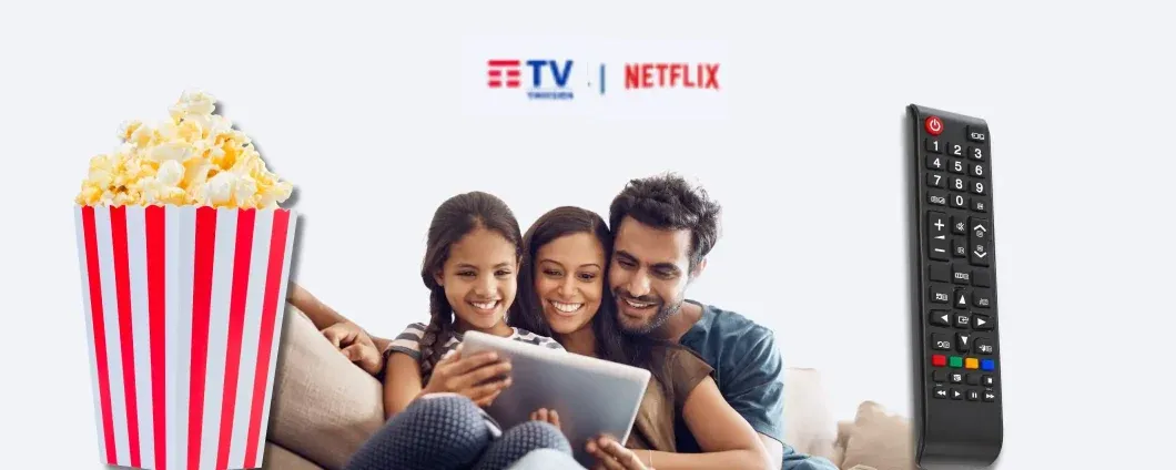 Offerta TIMVISION e Netflix insieme a soli 7,99€ al mese