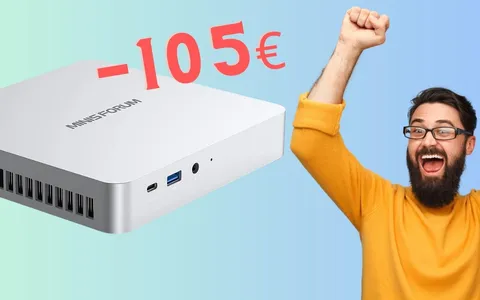 Minis Forum TH80: mini PC con i7, 16GB/512GB a -105€