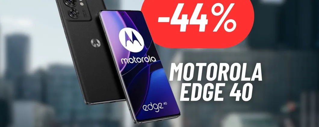 Motorola Edge 40 ad un PREZZO FOLLE da BEST BUY: RISPARMIA 220€