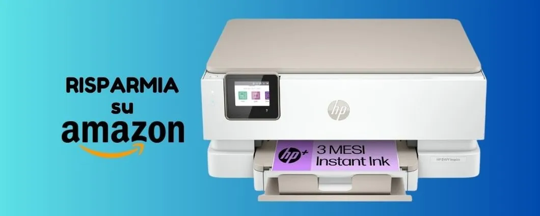 Stampante HP Envy Inspire: solo su Amazon RISPARMI 60 euro!