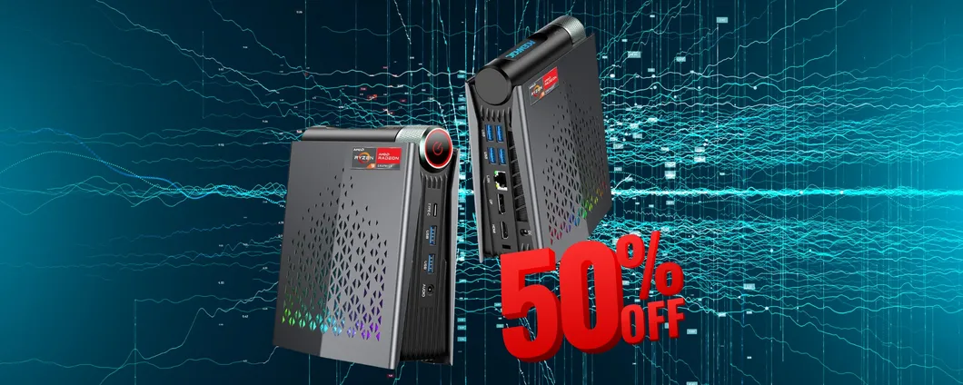 Potenza compatta e versatilità: Mini PC ACEMAGICIAN S3A in offerta al 50%