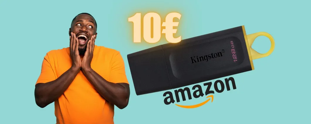 Chiavetta USB Kingston DataTraveler Exodia da 128GB a 10€