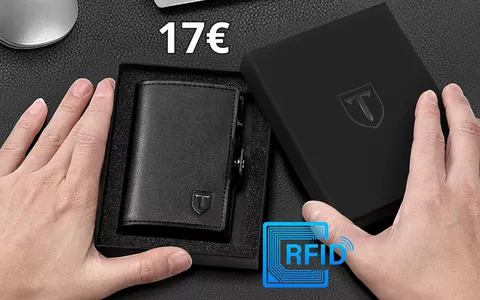 Porta Carte con protezione RFID: elegante regalo a soli 17€ su Amazon!