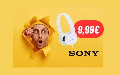 Cuffie Sony eleganti, di design e di qualità TOP a soli 9,99€