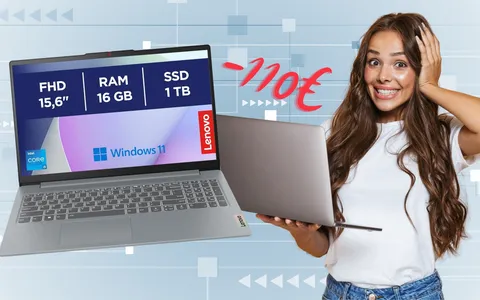 Lenovo IdeaPad Slim 3 con i5, RAM 16GB e 1TB SSD è tuo al MINIMO STORICO