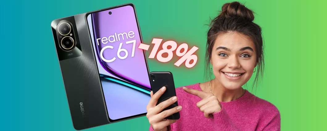 Realme C67 da 128GB: lo smartphone ECONOMICO che vogliono TUTTI