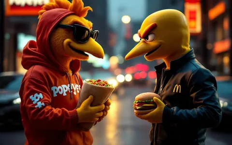 Popeyes lancia il primo spot rap generato dall’AI contro McDonald’s: nasce la Wrap Battle, è dissing
