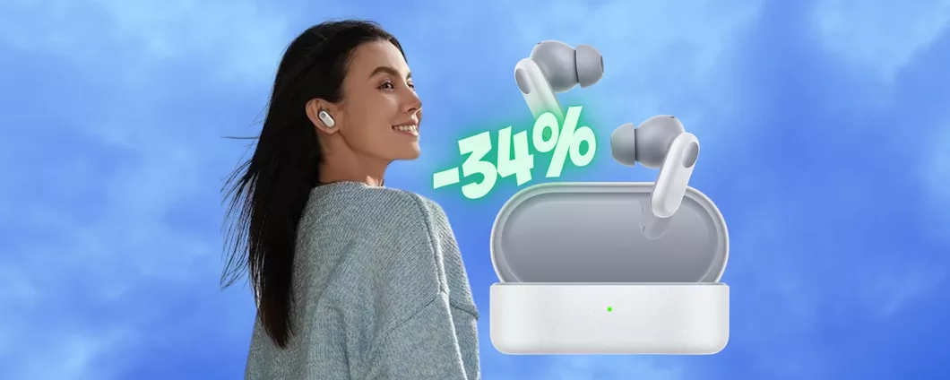 OPPO Enco Buds2 Pro al PREZZO più BASSO di SEMPRE (-34% Amazon)