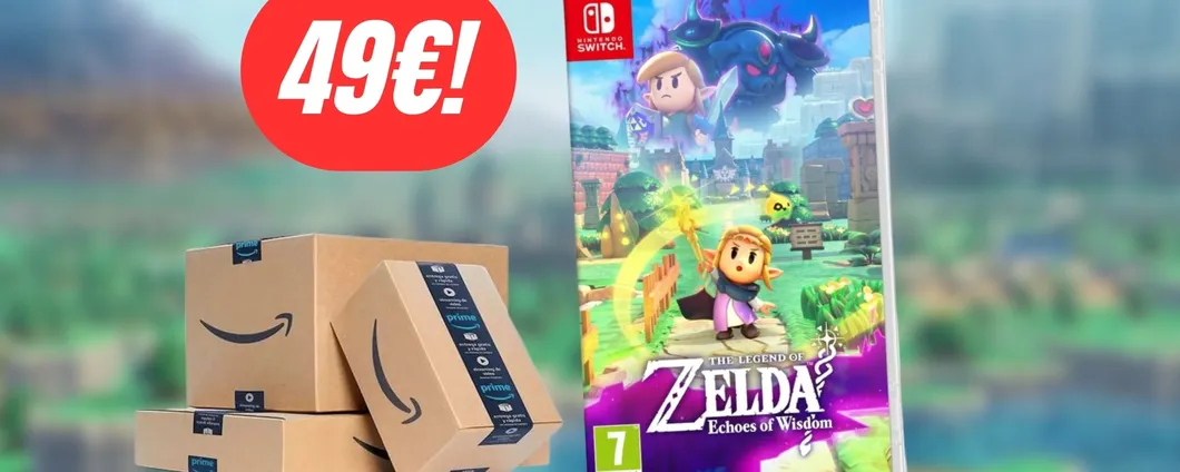 The Legend of Zelda: Echoes of Wisdom è già in offerta (-17%)