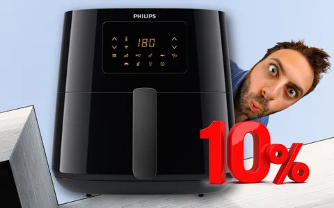 MITICA Friggitrice ad Aria XL: approfitta dell'offerta a tempo e dello sconto SUPER!