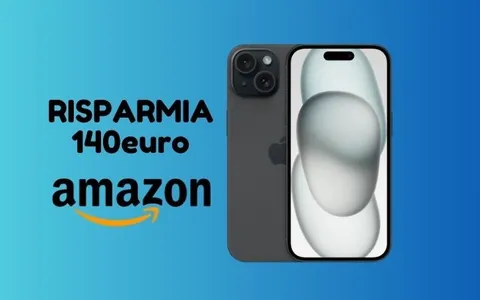 Apple iPhone 15: su Amazon RISPARMI 140 euro!