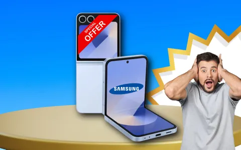 Samsung Galaxy Z Flip6 : lo smartphone dal design unico al MINIMO STORICO!