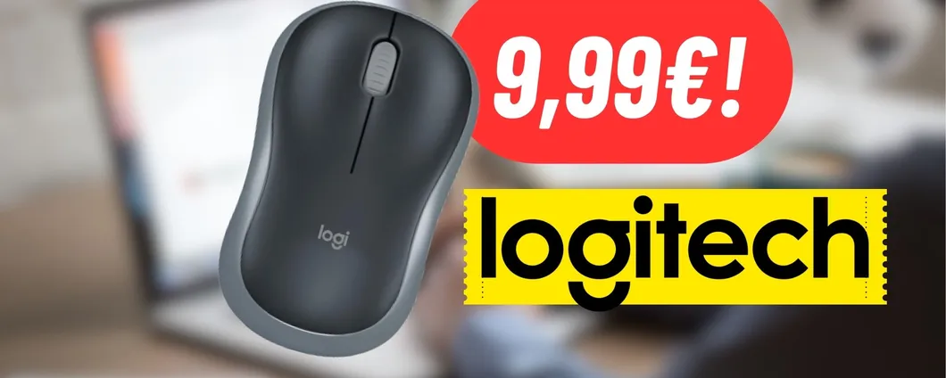 Il mouse DEFINITIVO per lavoratori in viaggio è di Logitech e sta a 9,99€ su Amazon