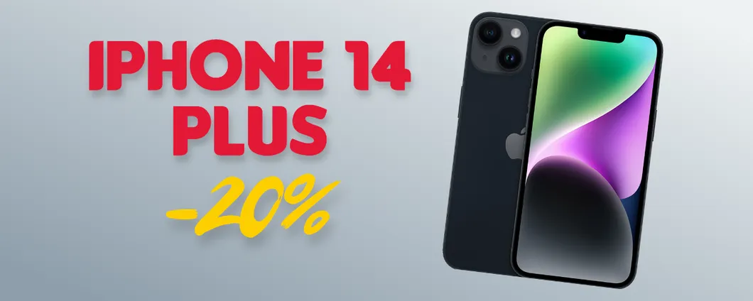 iPhone 14 Plus: puoi resistere allo SCONTO di 230€?!