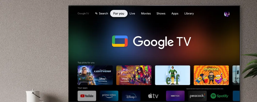 Google TV arricchisce l'offerta di canali gratuiti in vista del Natale