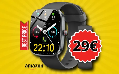 SCONTO PAZZO DEL 70% per Smartwatch con oltre 100 modalità sportive e non solo!