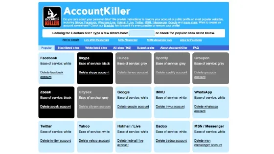 AccountKiller