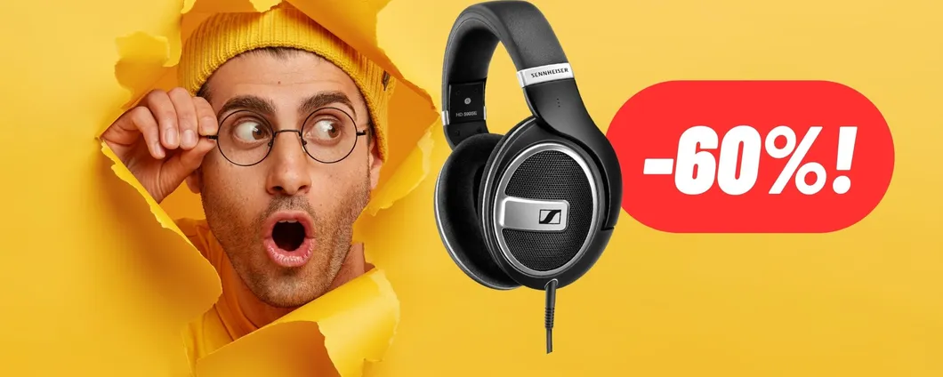 Cuffie Sennheiser al 60% di sconto: FOLLIA DA PRIME DAY