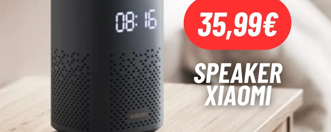 Speaker Xiaomi: funzionalità infinite e design elegante al 28% DI SCONTO