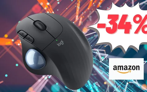 L'ergonomia perfetta esiste: OFFERTA DOPPIA per il mouse Logitech Ergo M575