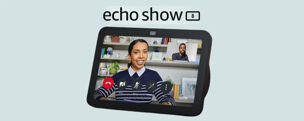 Schermo touch intelligente, audio spaziale e Alexa: Echo Show 8 è uno spettacolo