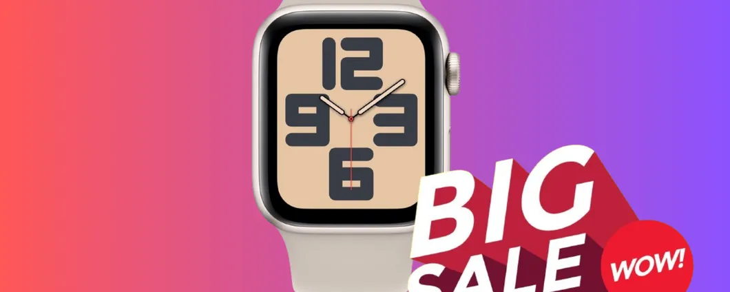 Apple Watch SE: lo smartwatch DEI TUOI SOGNI oggi lo paghi POCHISSIMO