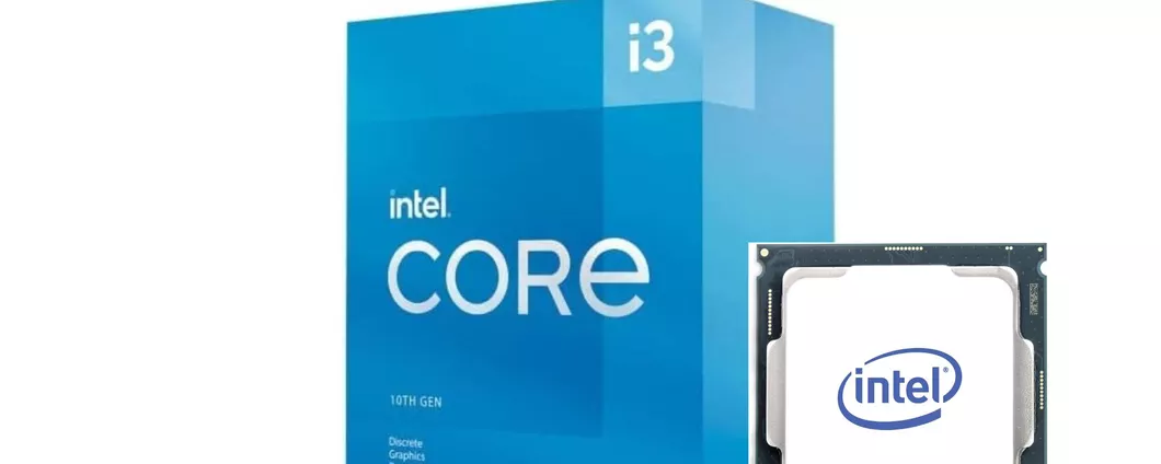 Processore Intel Core i3 di 10ma generazione ad un prezzo FOLLE su Amazon