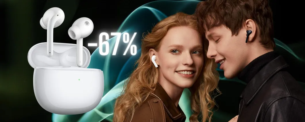 Xiaomi Buds 3 a un nuovo MINIMO STORICO Amazon, ora 42€