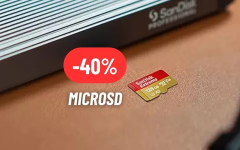 microSD SanDisk da 128GB ad un PREZZO REGALATO su Amazon