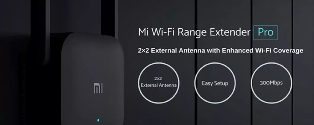 Con Xiaomi Mi Wi-Fi Range Extender Pro bastano 11€ e il tuo segnale sfonda i muri