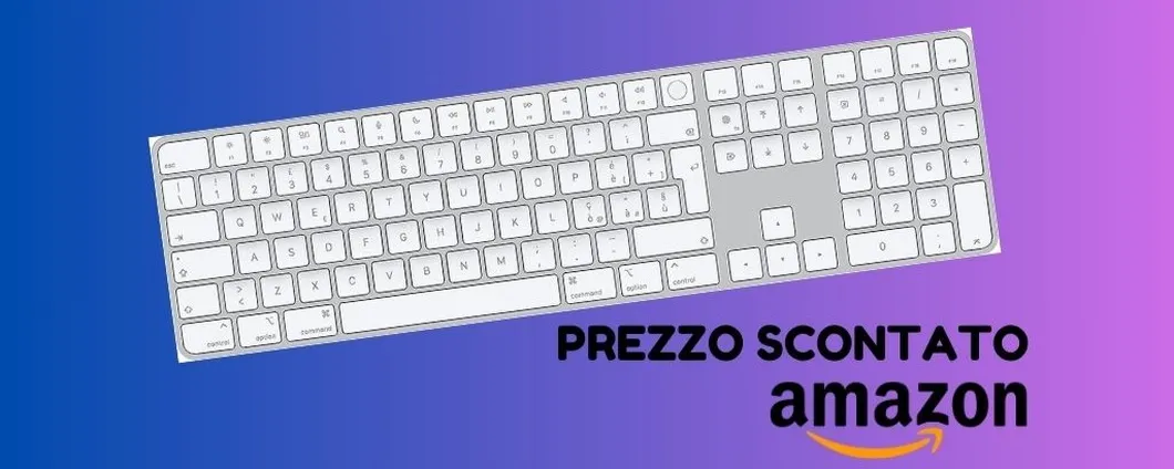 Tastiera Apple Magic Keyboard ora SCONTATA su Amazon!