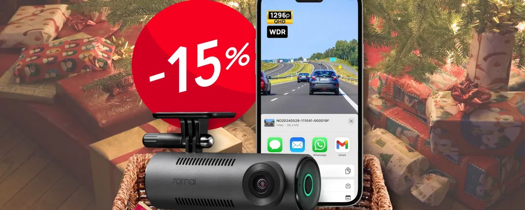 Dash Cam Auto: il regalo di Natale PERFETTO per proteggere chi ami alla guida