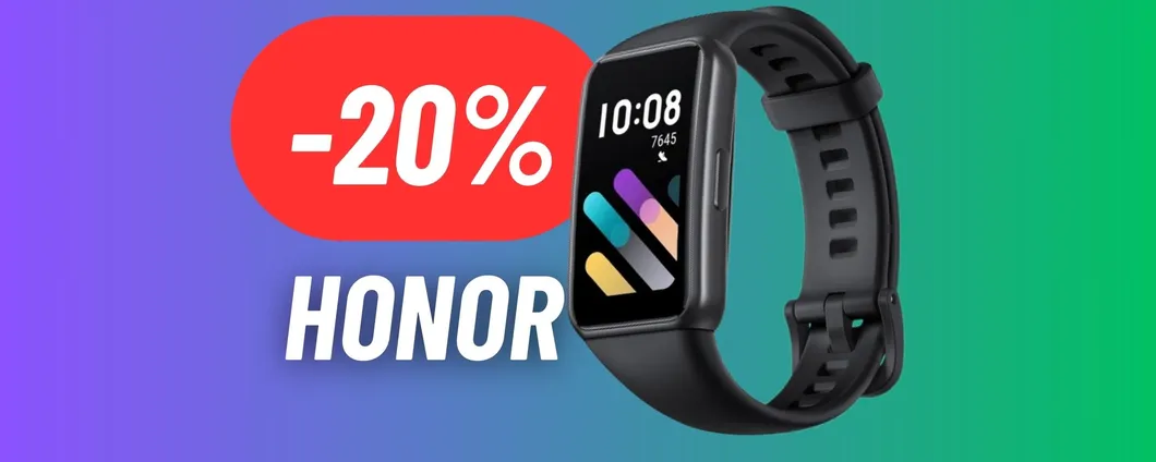 HONOR Band 7 è uno smartwatch BEST BUY: prezzo outlet