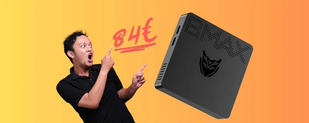 Mini PC a 84€ con doppio display e Windosw 10 Pro