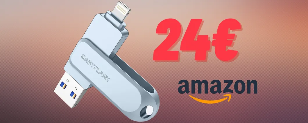 Chiavetta USB per iPhone in SUPER SCONTO con Coupon Amazon!